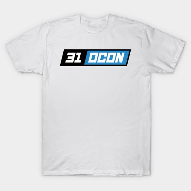 Esteban Ocon 31 F1 Driver T-Shirt by petrolhead